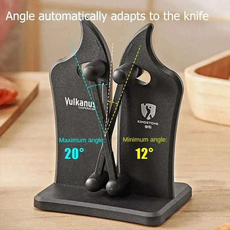 China China Knife Sharpener Household Multi-Functional Hand-Held Black Sharpening Stone Safe Sharpening Kitchen Tools Kitchen Supplies