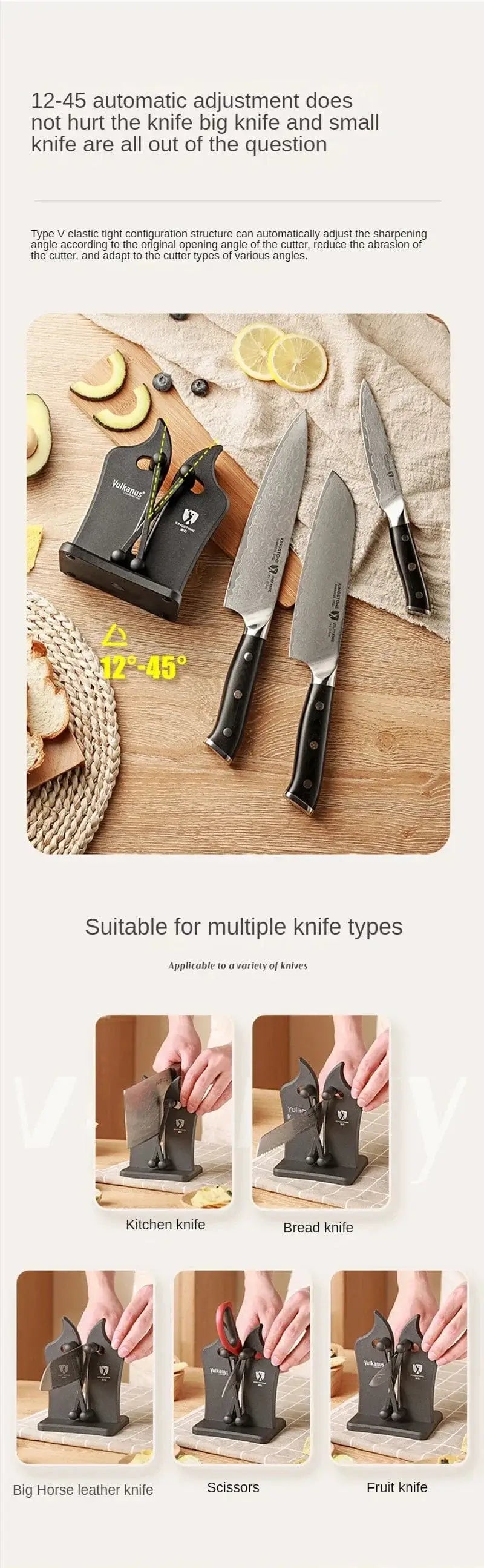 China China Knife Sharpener Household Multi-Functional Hand-Held Black Sharpening Stone Safe Sharpening Kitchen Tools Kitchen Supplies