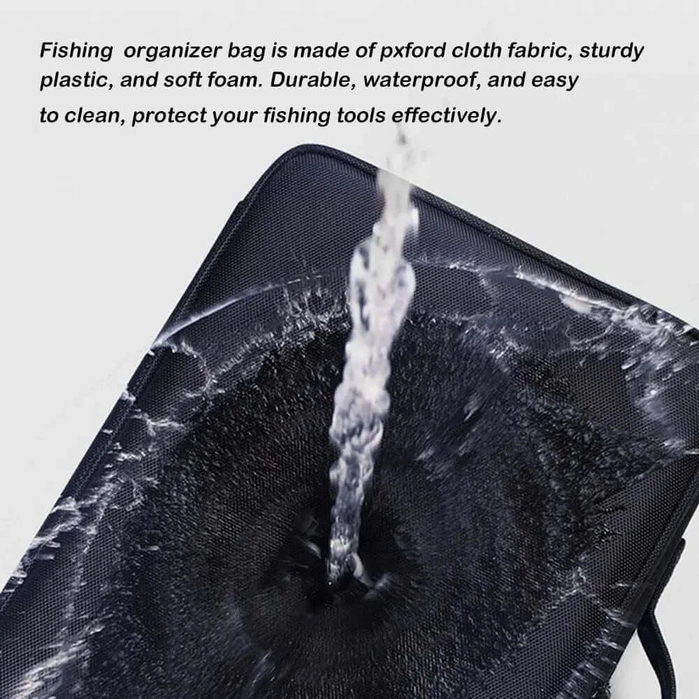 China China Large Fishing Tackle Bag Fishing Reel Waterproof Fishing Lure Bag Oxford Multi-function Storage Multi-layer Fishing Reel Case