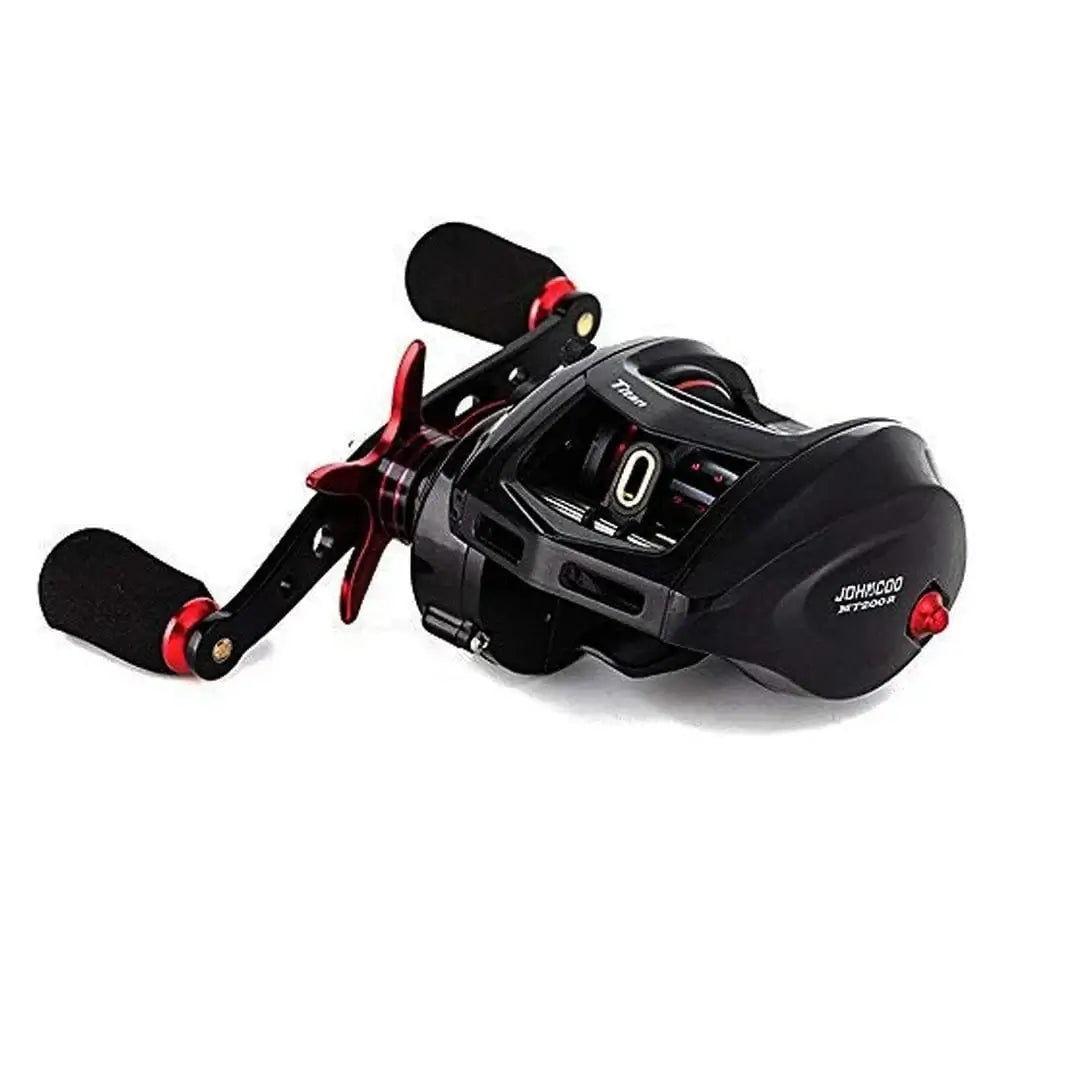 China China Left Hand Retrieve JOHNCOO Fishing reel MT200 Bait Casting Reel Big Game 13kg Max Drag jigging Fishing Reel 11+1 BB 7.1:1 Baitcasting reel