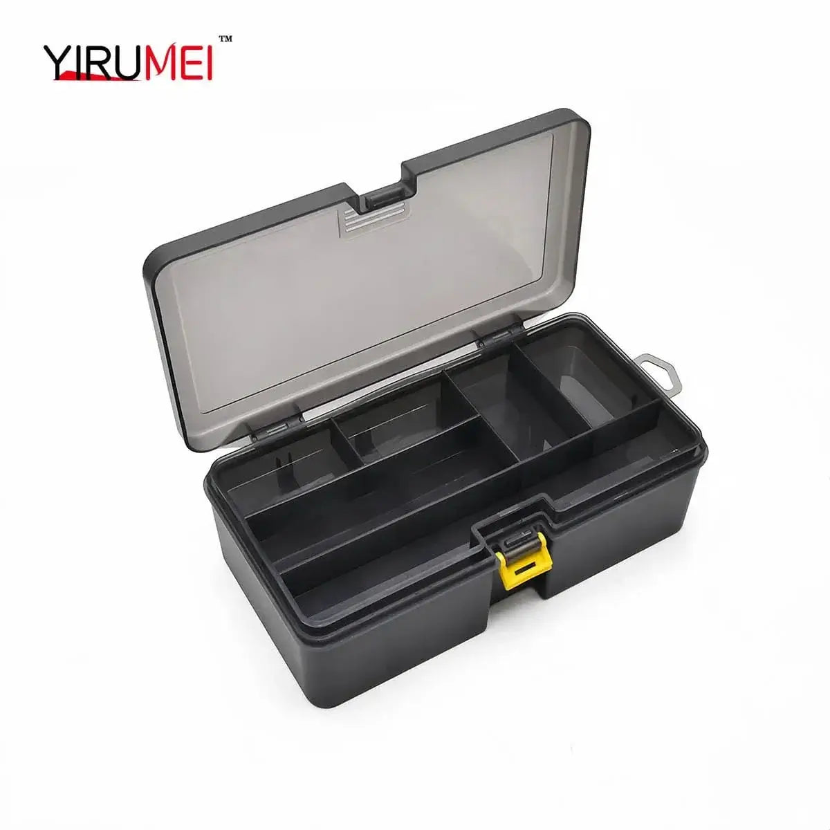 China China Light Grey Fishing Tackle Box Large Capacity Fishing Accessories Tool Storage Box Fish Hook Lure Fake Bait Box Fishing Supplies