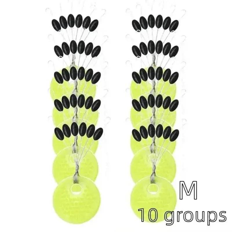 China China M Beans 60pcs 10 Group Resistance Space Beans Stopper Not To Hurt The Line Vertical Beans Carp Fishing Tackle Accessories