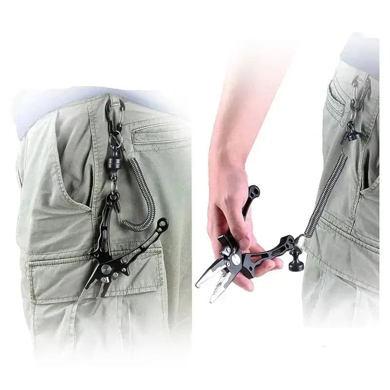 China China Magnetic fishing anti-loss rope carp fishing tools accessories Outdoor fishing goods quick-release strongagnetic portable buckle