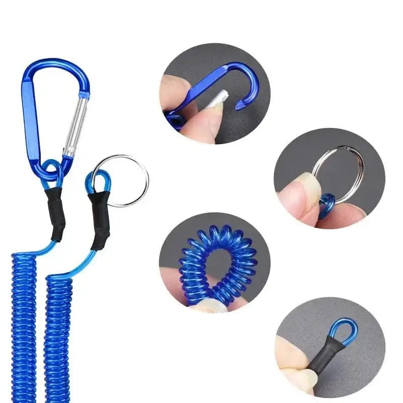 China China Magnetic fishing anti-loss rope carp fishing tools accessories Outdoor fishing goods quick-release strongagnetic portable buckle
