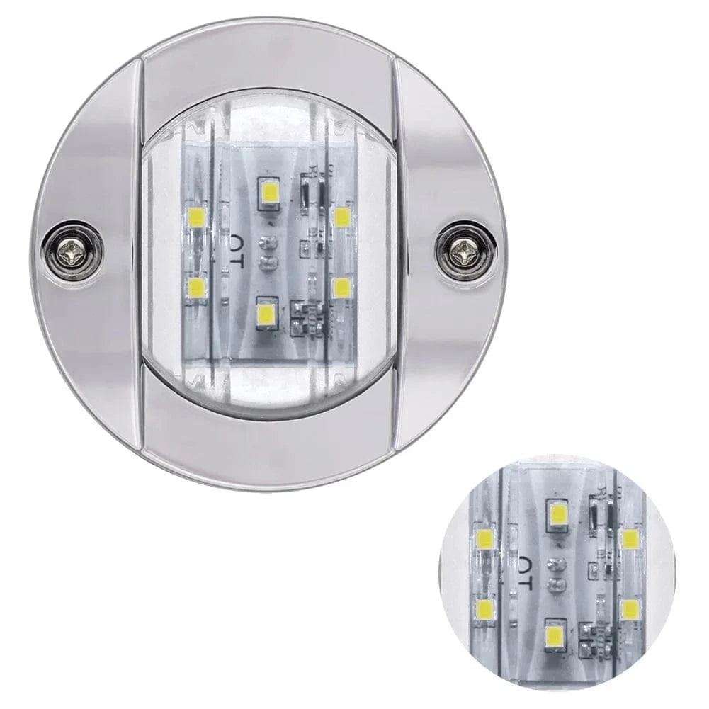 China China Marine Boat Round LED Stern Light 6Led 12V 2.2W 147LM IP67 Stern Anchor Navigation Light Stern Waterproof Boat Marine Lights