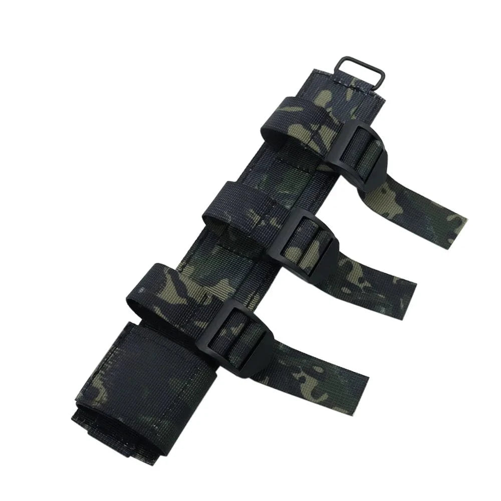 China China MCBK VULPO Tactical Molle Knife Shealth Adapter Tool Carrier Sheath Holder Backpack Attachment For Hunting Vest Backpack Accessories