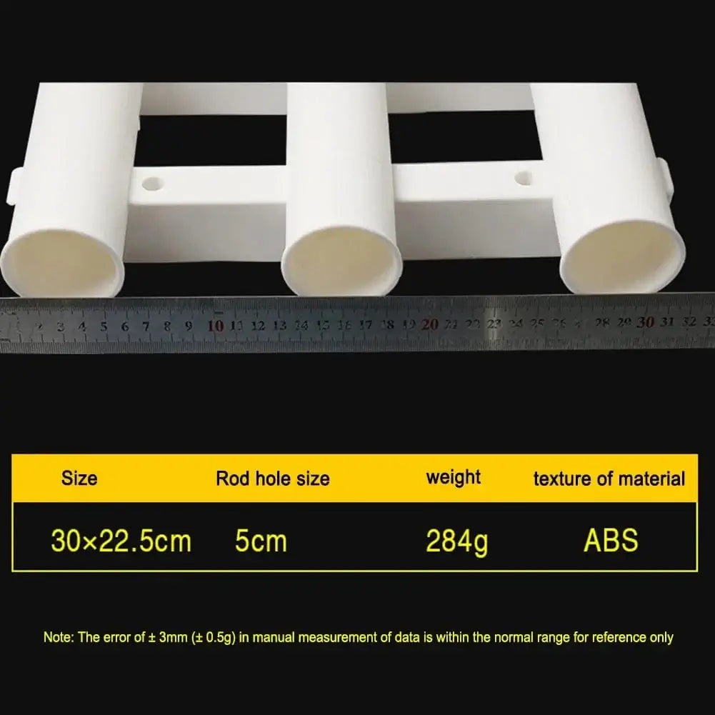 China China Mount Rod Holder 3 Link Tube Fishing Pole Holder Quick Release for Boat Marine Firmly Install Portable Kayak Yacht Tackle