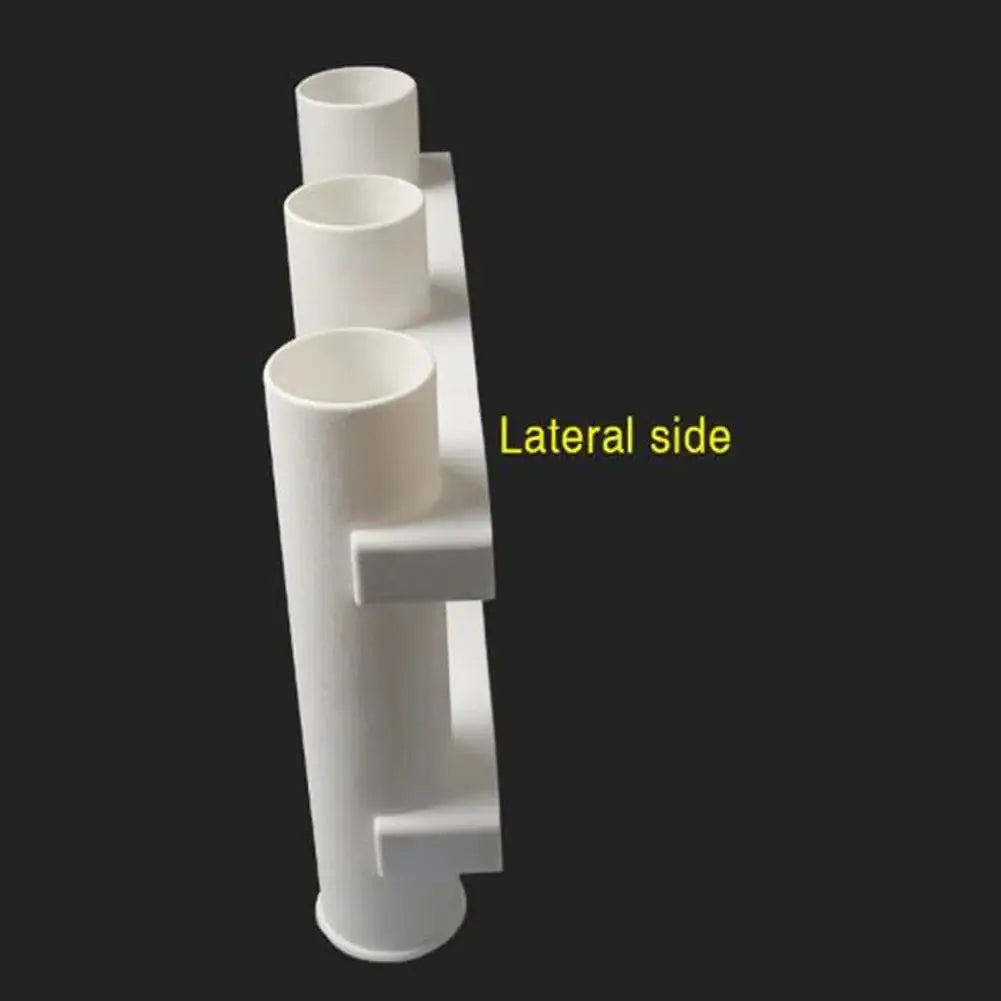 China China Mount Rod Holder 3 Link Tube Fishing Pole Holder Quick Release for Boat Marine Firmly Install Portable Kayak Yacht Tackle