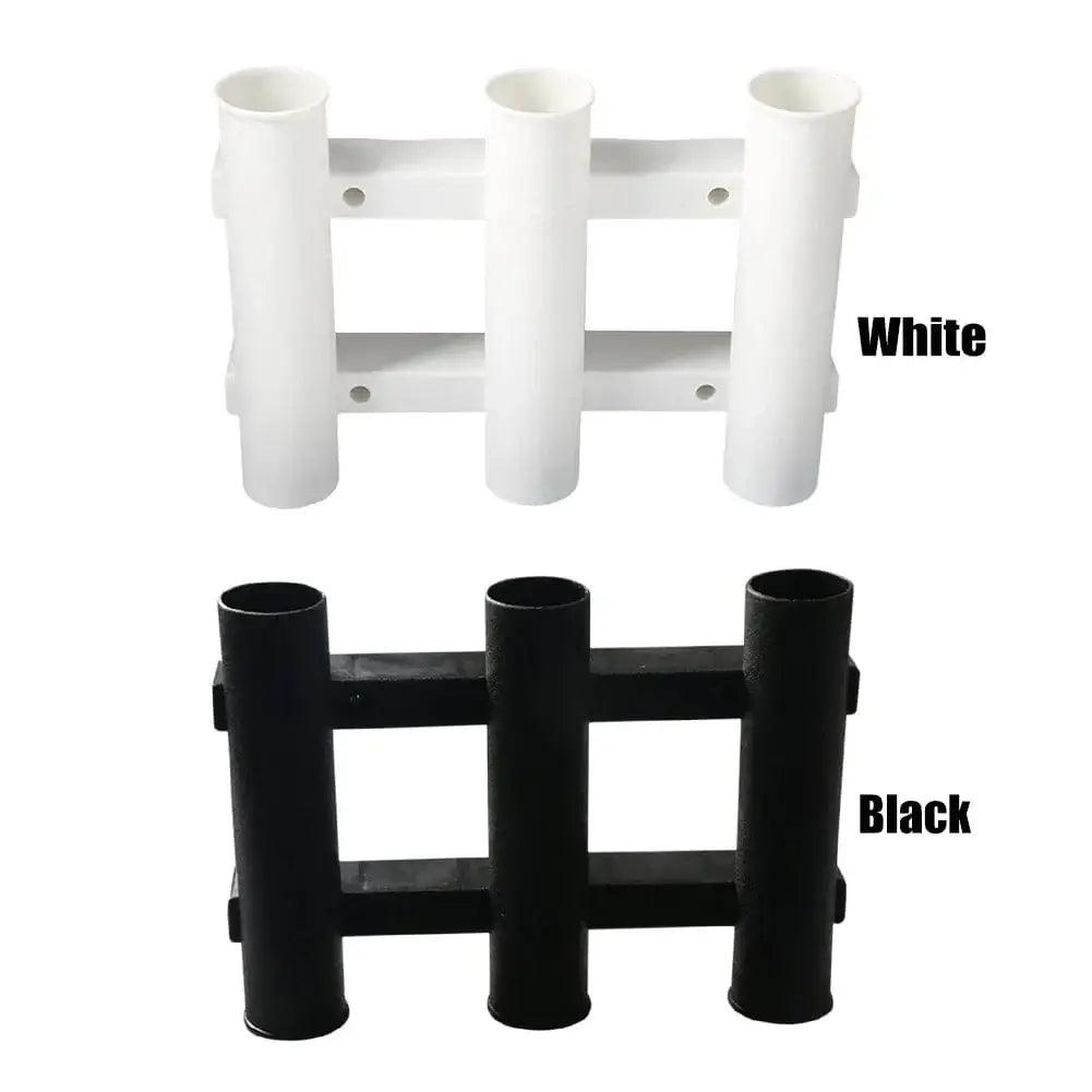 China China Mount Rod Holder 3 Link Tube Fishing Pole Holder Quick Release for Boat Marine Firmly Install Portable Kayak Yacht Tackle