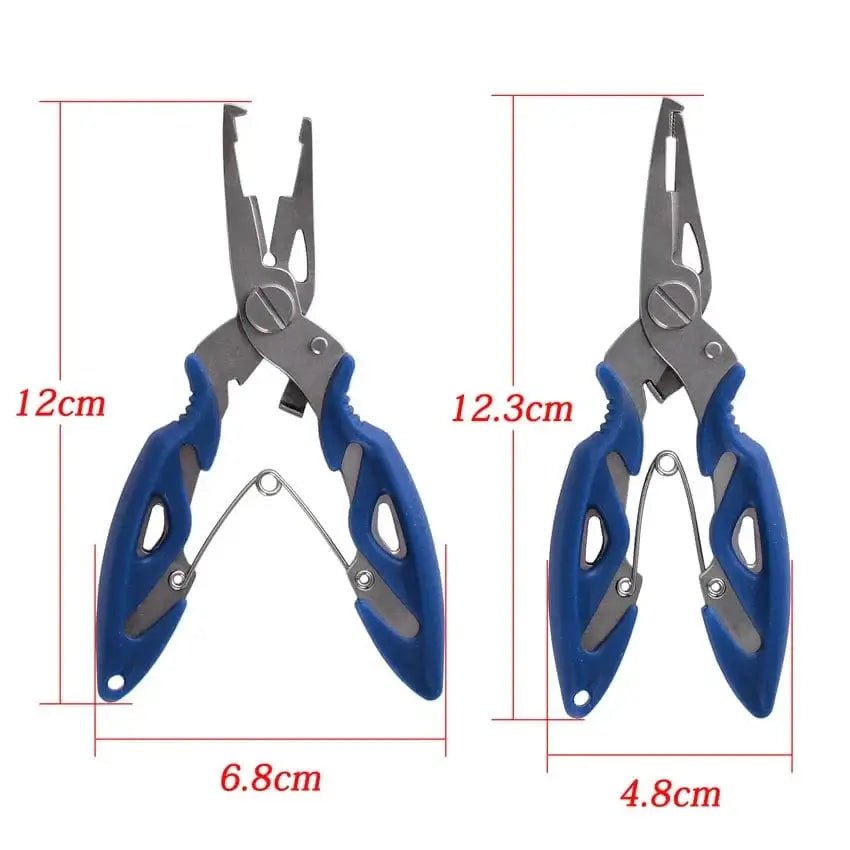 China China Multifunction Fishing Pliers Tools Accessories for Goods Winter Tackle Pliers Vise Knitting Flies Scissors Braid Set Fish Tongs