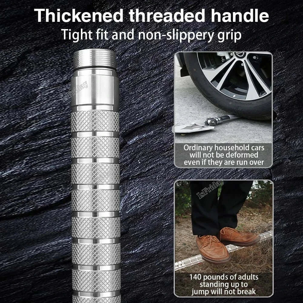 China China Multifunctional Military Shovel 4 Section Pipe Folding Shovel and Knife Outdoor Fishing Camping Survival Set Garden Tools Kit