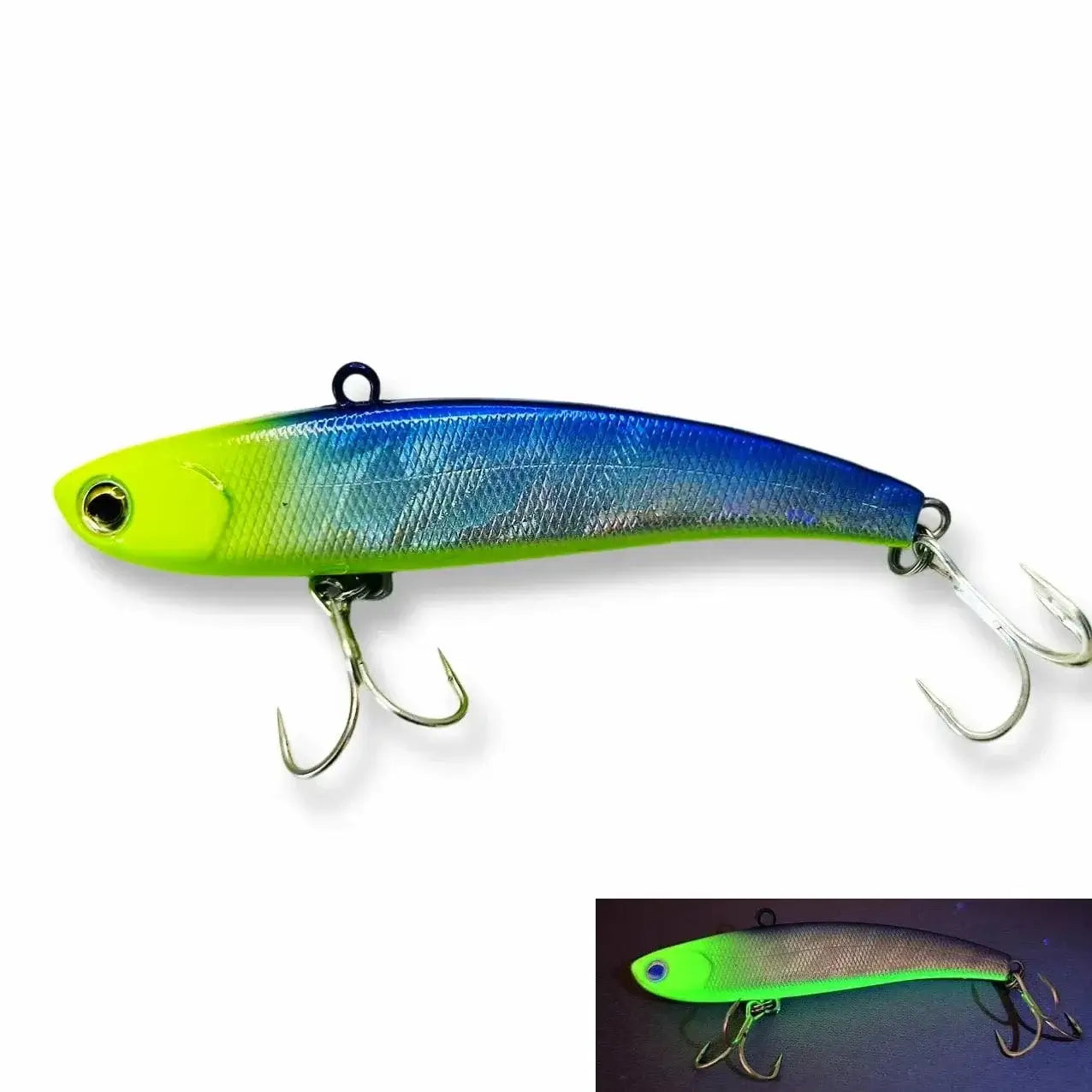 China China N / 90mm-22g Ima Rattin fishing lure 2024 Koume 90 winter ice Fishing VIB Lure 80/90mm 22g Rattlin Bait Sinking Spinning Swimbait Japan Hook