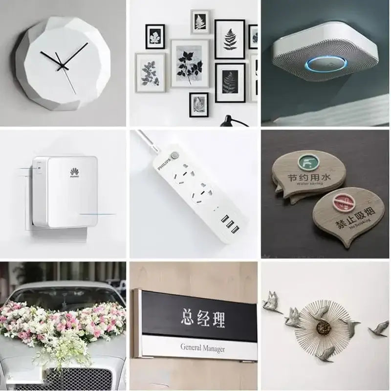 China China Nano Tape Super Strong Double-Sided Adhesive Tape Transparent Reusable Waterproof Tapes Heat Resistance Bathroom Home Decoration