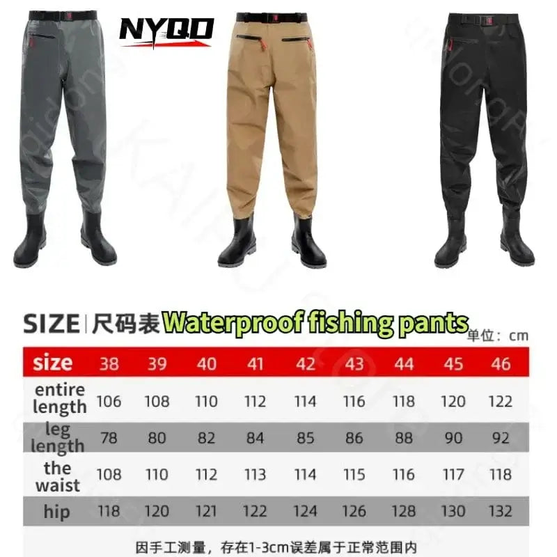 China China New Waist Length Nylon Thickened Half Body Rice Transplanting Water Wading Pants Fishing Shorts Rain Pants Fishing Suit