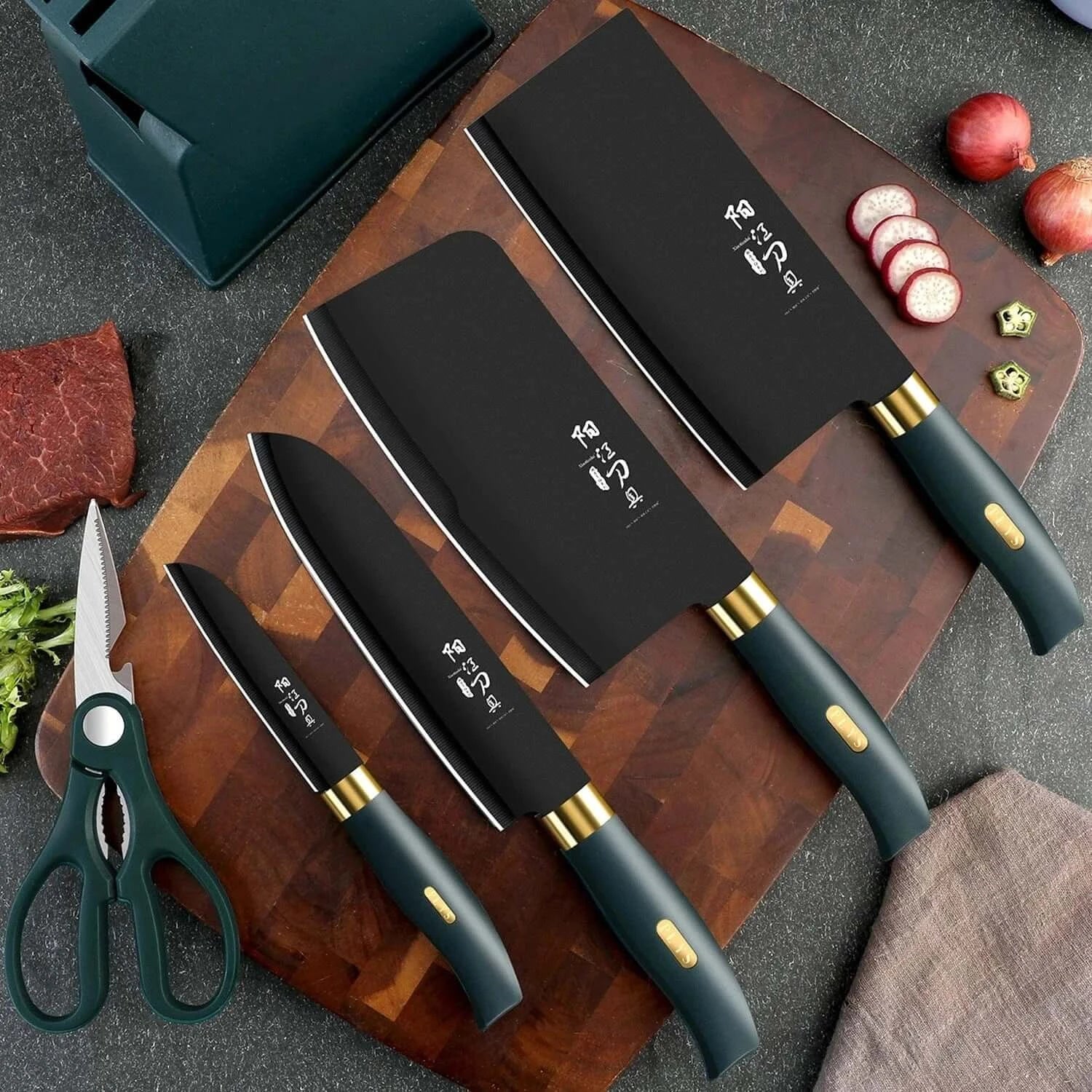 China China New women's home knife set, commercial sharp stainless steel meat slicer chef's knife, kitchen special cutting knife small bone