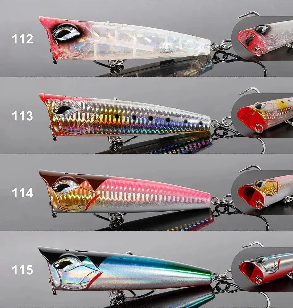 China China NOEBY Popper Fishing Lures 120mm 41g 190mm 129g Topwater Bubble Baits Jet Popper Wobblers for GT Tuna Big Game Fishing Lure
