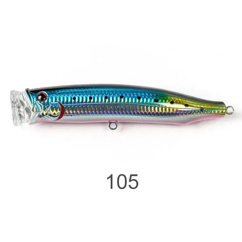 China China NSB105 / 175mm73g Noeby Feed Popper 175mm 73g Fishing Lures Topwater Popper Wobbler Artificial Hard Bait for Tuna Big Game Amberjack Fishing Lures
