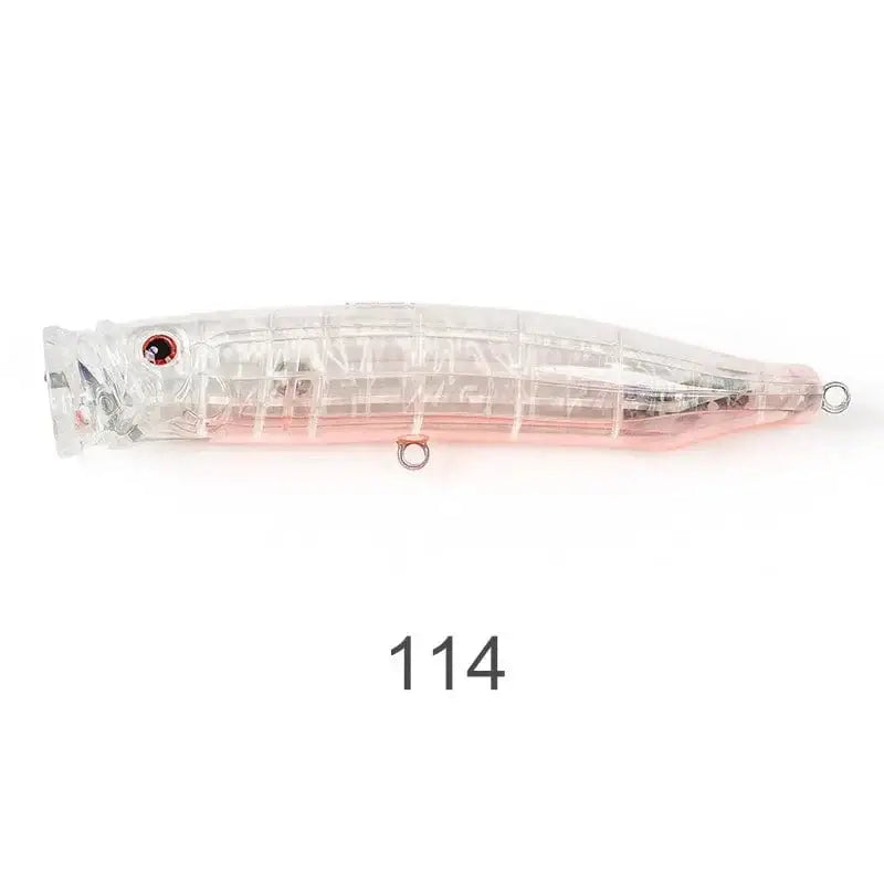 China China NSB114 / 175mm73g Noeby Feed Popper 175mm 73g Fishing Lures Topwater Popper Wobbler Artificial Hard Bait for Tuna Big Game Amberjack Fishing Lures