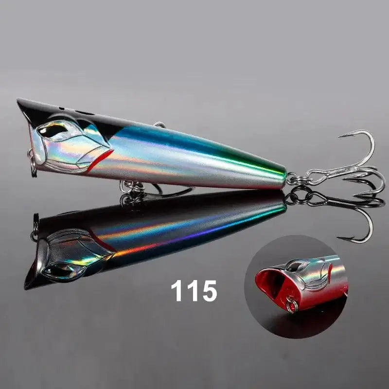 China China NSB115 / 120mm 41g NOEBY Popper Fishing Lures 120mm 41g 190mm 129g Topwater Bubble Baits Jet Popper Wobblers for GT Tuna Big Game Fishing Lure