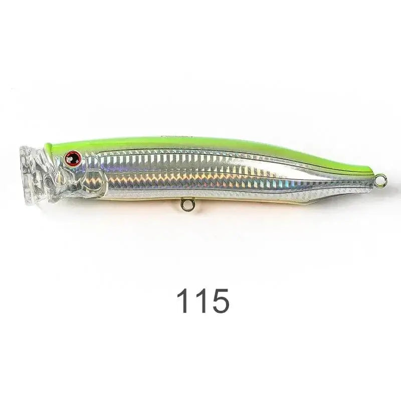 China China NSB115 / 175mm73g Noeby Feed Popper 175mm 73g Fishing Lures Topwater Popper Wobbler Artificial Hard Bait for Tuna Big Game Amberjack Fishing Lures