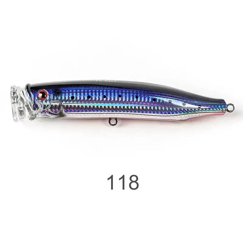 China China NSB118 / 175mm73g Noeby Feed Popper 175mm 73g Fishing Lures Topwater Popper Wobbler Artificial Hard Bait for Tuna Big Game Amberjack Fishing Lures