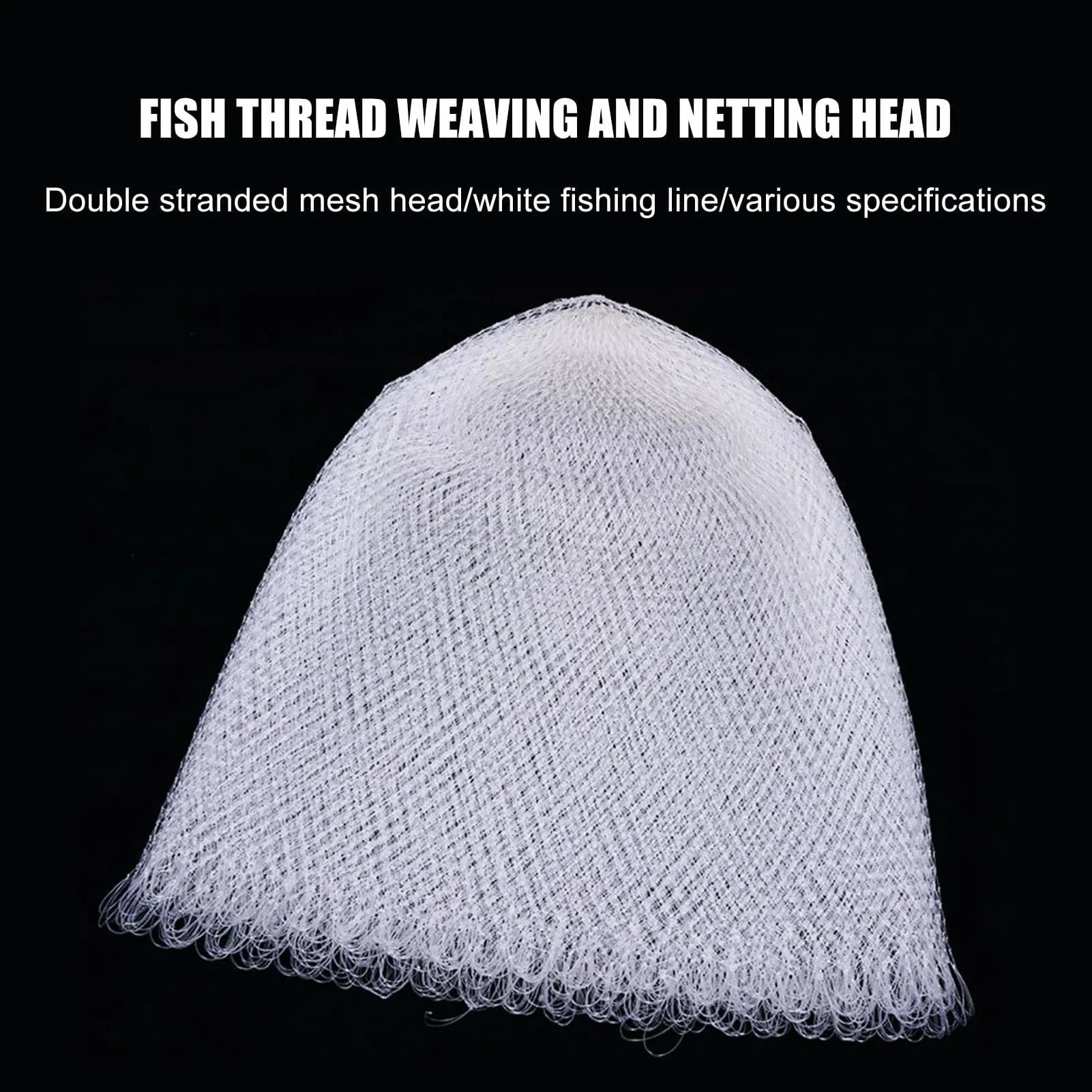 China China Nylon Net Large Hole Diameter Portable Fishing Net Mesh Hole Net Collapsible Hole Fishing Tools 55/70/85/95cm Mesh for Planting