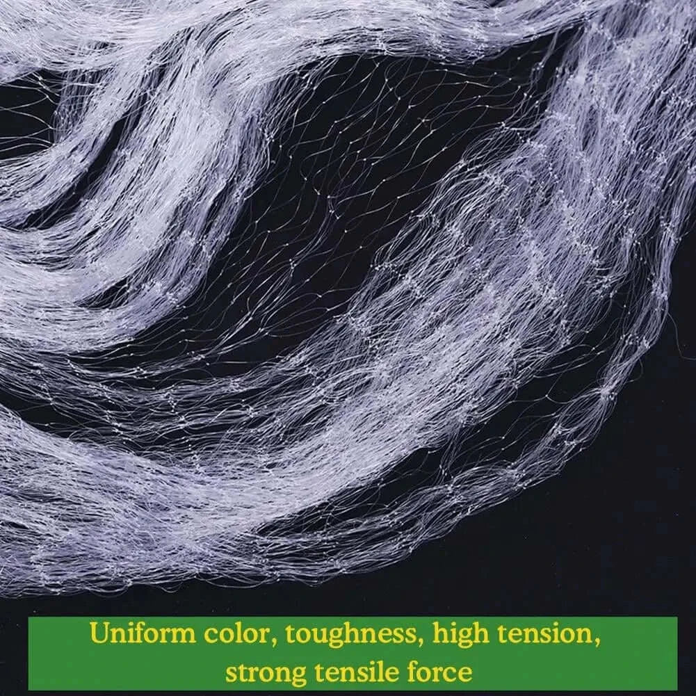 China China One Layer Fishing Net Single Mesh Nylon Float Accessories Fishing Gill Net Hand Monofilament Casting Trap Net Fishi W8U8