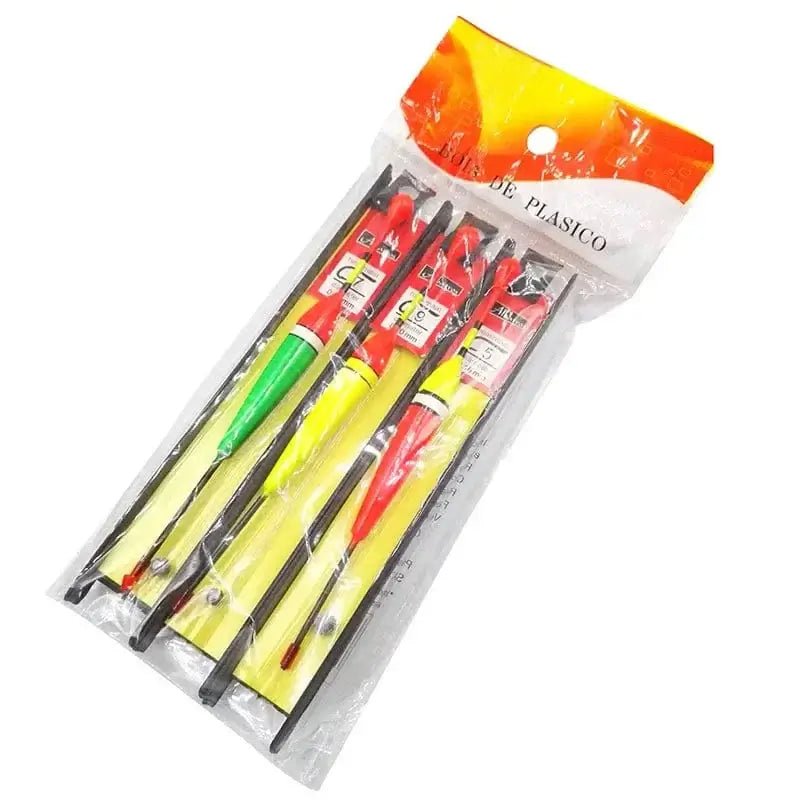 China China OUTKIT 3pcs/lot Carp Fishing Line Bobber Group Fish Float Fishing Tackle China Hook Buoy Fish Floating Tiple Suit Accessories