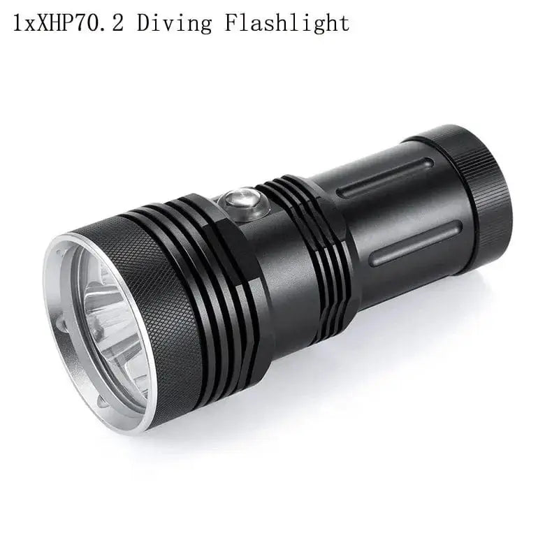 China China Package A / White light / CHINA|LITHIUM ION New Powerful Waterproof 200M Depth Diving Flashlight 3 x XHP70.2 Super Bright LED Professional Dive Underwater Tactical Torch