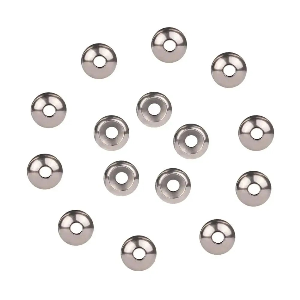 China China PLAIN / 1.5mm EliteTG Tungsten Cycolps Beads,100pcs 1.5-3.5mm Fly Tying Material,Trout Perch Panfish Nymph Jig Head Bead DIY Tackel