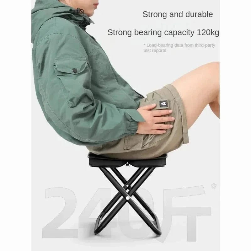 China China Portable multifunctional outdoor picnic camping folding chair, ultra light fishing stool, travel stool, fishing accessories