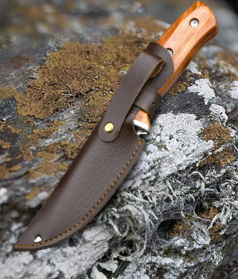 China China Professional Kitchen Knives Fruit Knife Stainless Steel Pocket Boning Knife Butcher Vegetable Slicing Meat Cleaver with Sheath