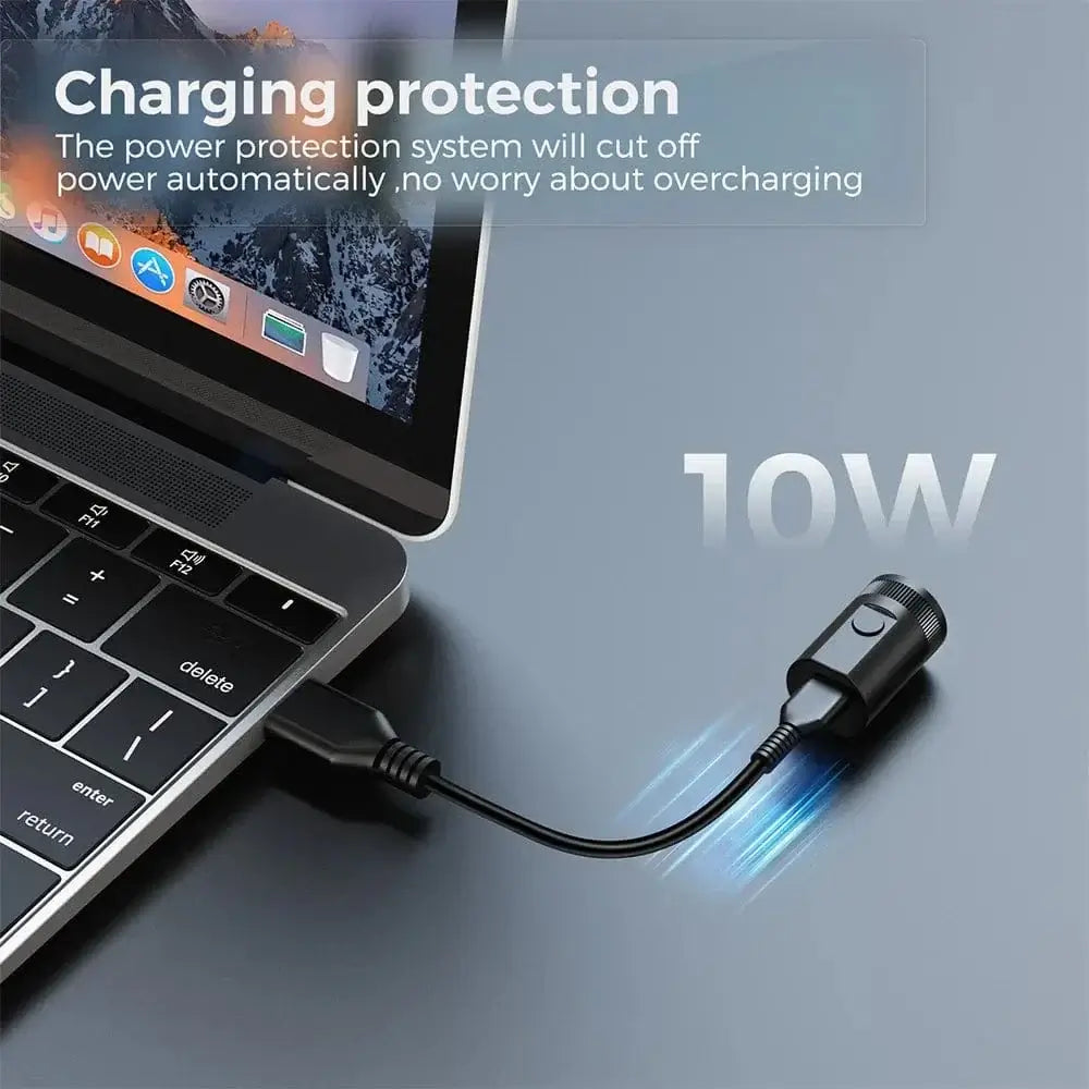 China China Ring Charge Light Flashlight Finger Light USB C Charge LED 360 Rotate Adjustable Ring Size Gadget Tool Camping Sport Night Beam Fishing Glove Lamp