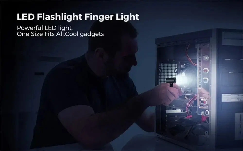 China China Ring Charge Light Flashlight Finger Light USB C Charge LED 360 Rotate Adjustable Ring Size Gadget Tool Camping Sport Night Beam Fishing Glove Lamp