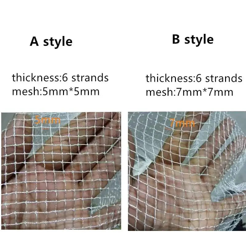 China China Semi-finished fishing net stake net Breeding nets Crop protection net Balcony isolation Multifunction nylon network hand net
