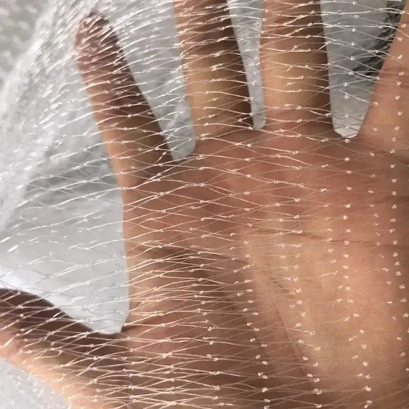 China China Semi-Finished Fishing Net Twine 0.15mm-0.28mm Monofilament Nylon Fishing Network 5mm -10mm Small Mesh Fish Nets Rede De Speca