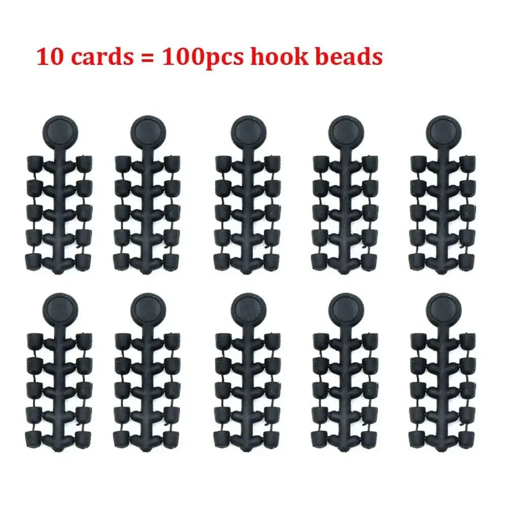 China China Set 4 Carp Fishing Accessories Set Fishing Hook Stopper Beads Fishing Bait Boilie Screws For Hair Rig Hooklink Holder Fishing Tackle