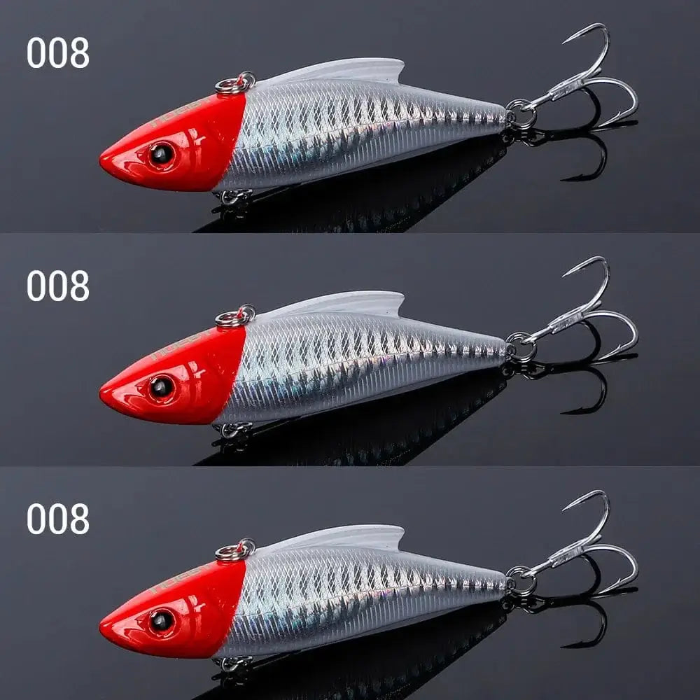 China China set3 / 90mm 33g Noeby 3pcs VIB Fishing Lure 90mm 33g Rattling Variable Sinking Bait Wobblers Seawater Crankbait Pike Winter Fishing Tackle