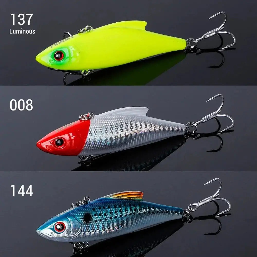 China China set4 / 90mm 33g Noeby 3pcs VIB Fishing Lure 90mm 33g Rattling Variable Sinking Bait Wobblers Seawater Crankbait Pike Winter Fishing Tackle