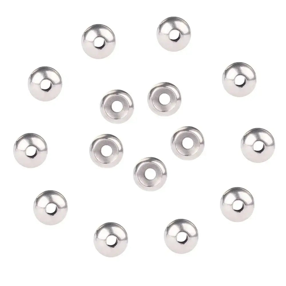 China China SILVER / 2.3mm EliteTG Tungsten Cycolps Beads,100pcs 1.5-3.5mm Fly Tying Material,Trout Perch Panfish Nymph Jig Head Bead DIY Tackel
