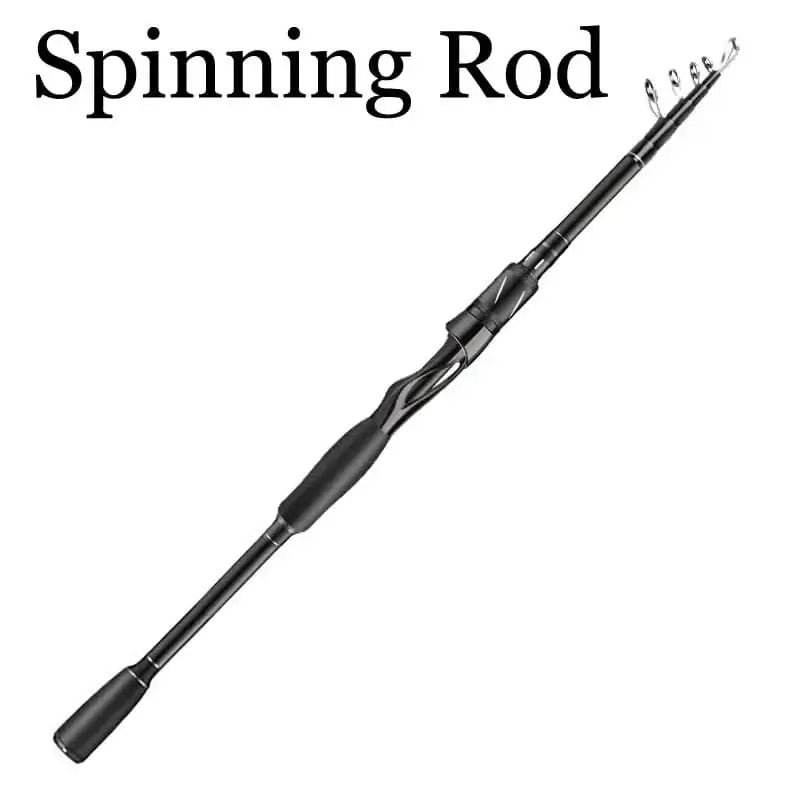 China China Spinning Rod / 1.8m SIECHI Carbon Fiber Spinning Rod Telescopic Fishing Rod 1.8M 2.1M 2.4M 2.7M Casting Lure Feeder Rod Super Hard Carp Fishing Pole
