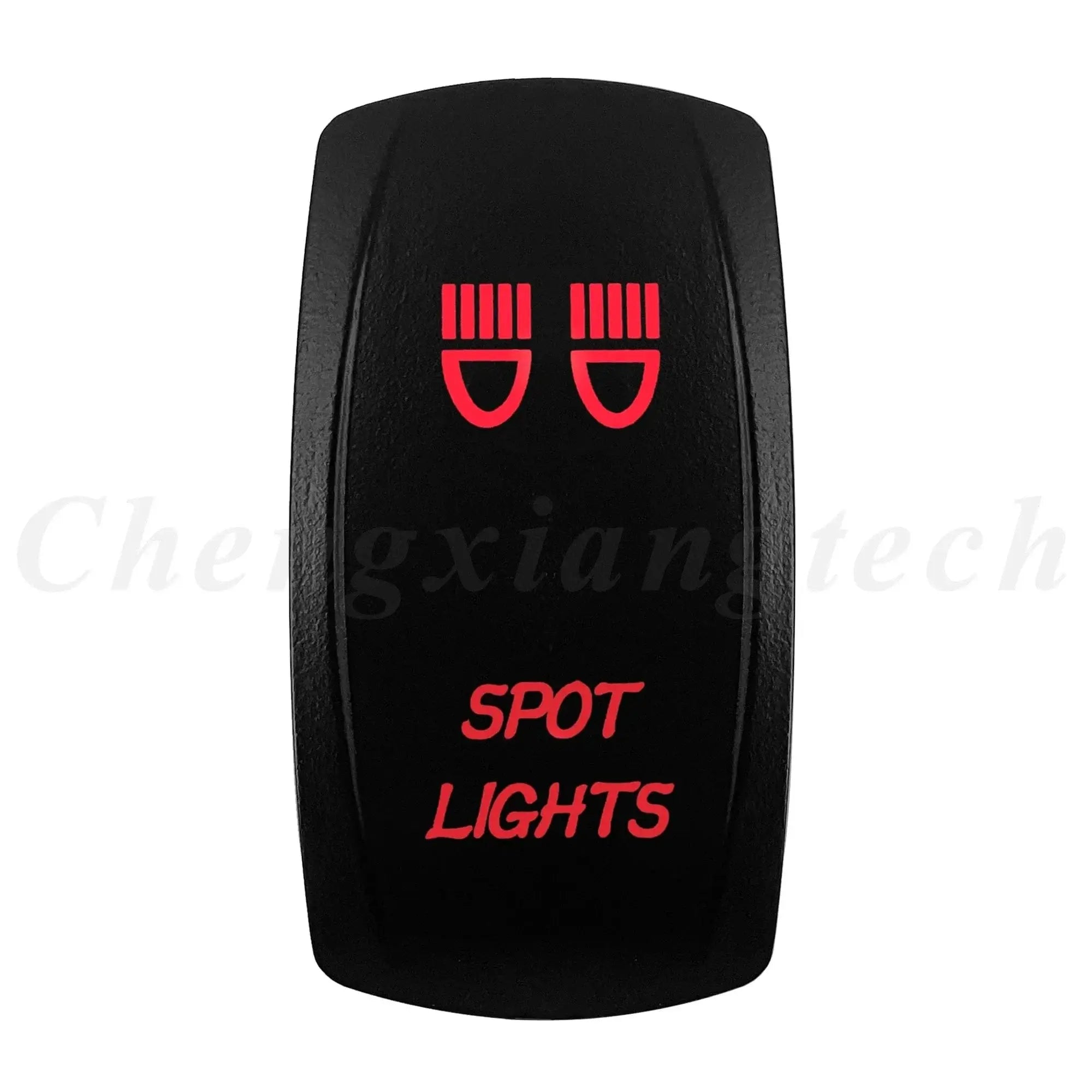 China China SPOT LIGHTS Red Led Light Bar Car Boat Rocker Switch 12V/24V Marine Grade Toggle Switch SPST/DPDT for Polaris Jeep Autosteer Auto Machinery