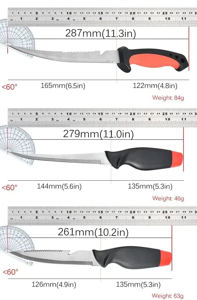 China China Stainless Steel Multifunctional Fishing Knife Fish Killing Knives Fish Planing Knife Kitchen Sharp Meat Cleaver Fruit Knife