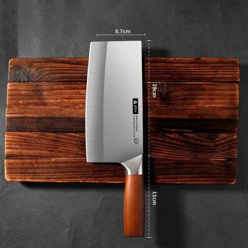 China China Style C Household kitchen knife set with wrought steel handle, multi-functional kitchen knife,sharp and high hardness bone cutting knife