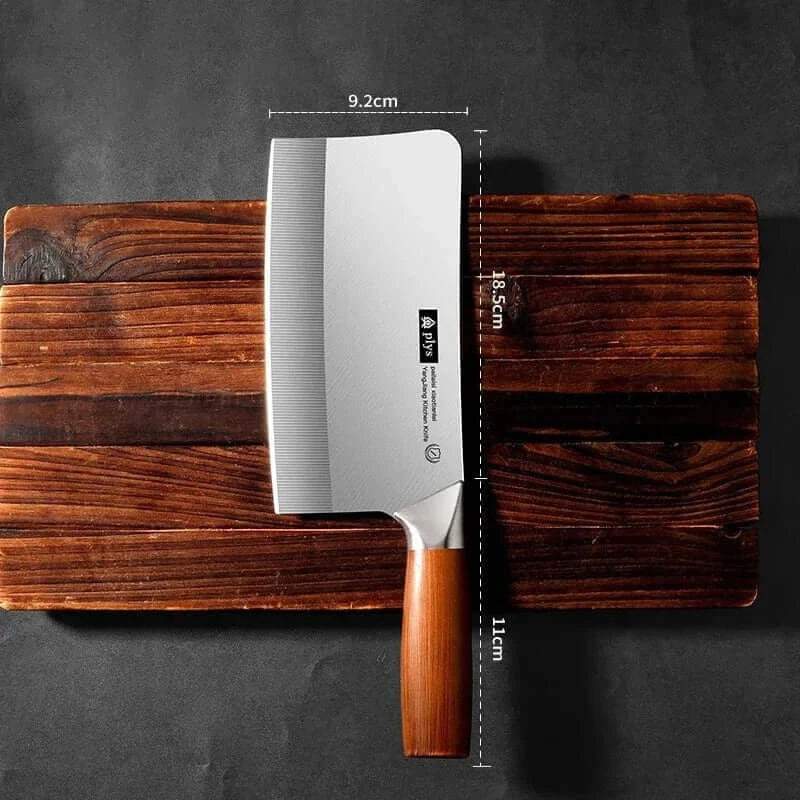 China China Style D Household kitchen knife set with wrought steel handle, multi-functional kitchen knife,sharp and high hardness bone cutting knife