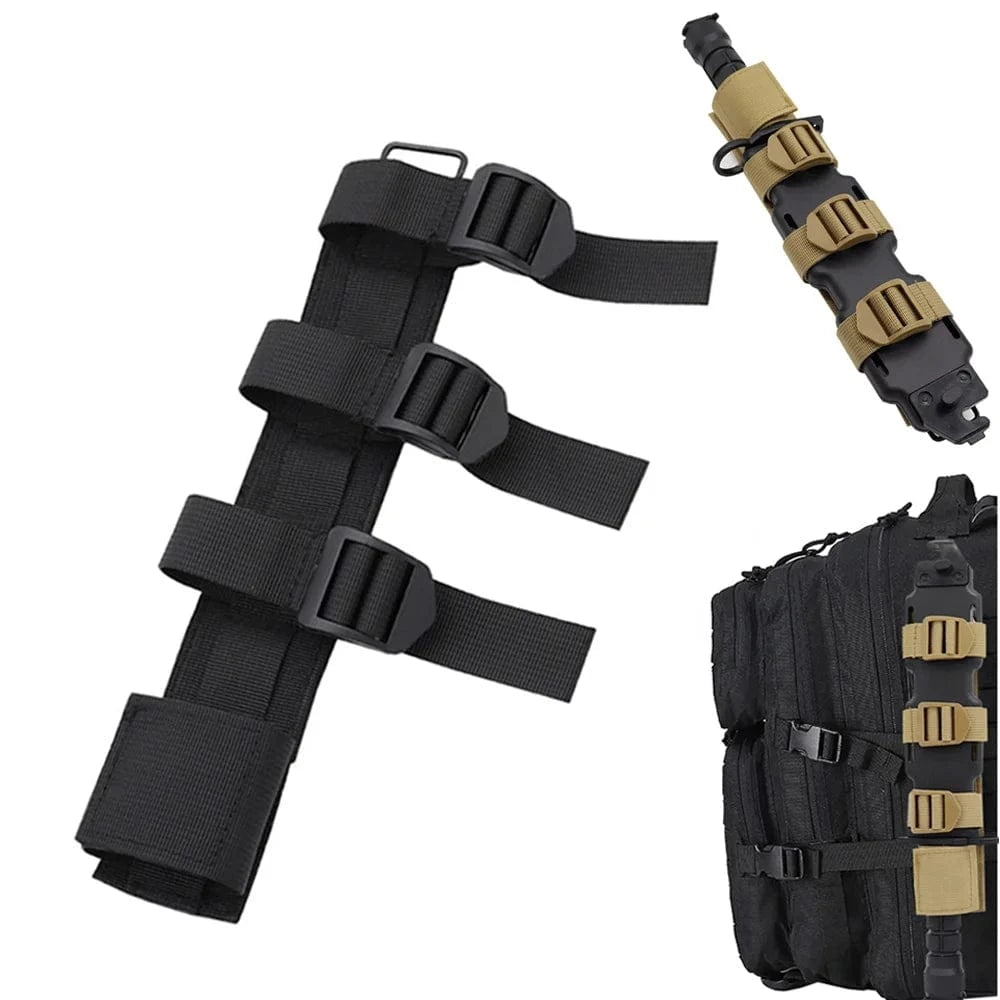 China China Tactical Molle Knife Shealth Adapter Tool Carrier Sheath Holder Backpack Attachment Cinch Fasten Strap PALS For Camping Hunting