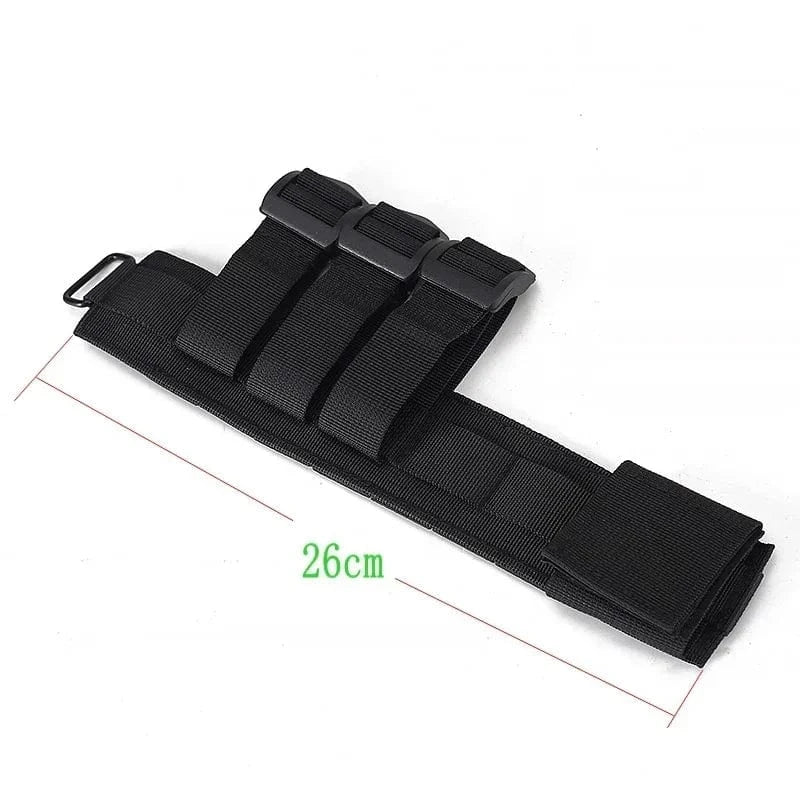 China China Tactical Molle Knife Shealth Holder Attachment Tool Carrier Rucksack Cinch Fasten Strap PALS Outdoor Camping Hunting Accessories