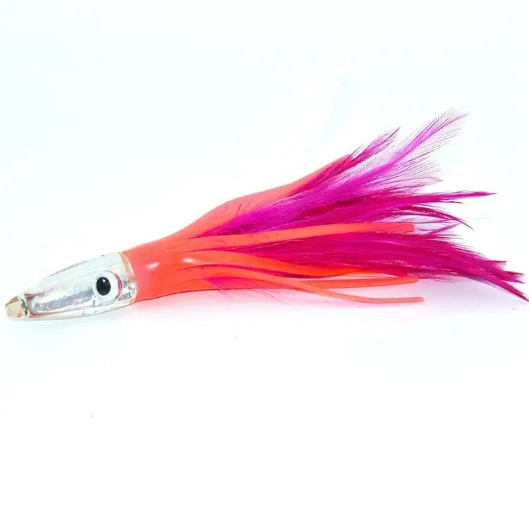China China TAKEDO SP02 140MM 32G Big Game Drag Octopus Baits Squid Jig Lures Resin Fish Head Feather Skirt Trolling Fishing Bait For Tuna