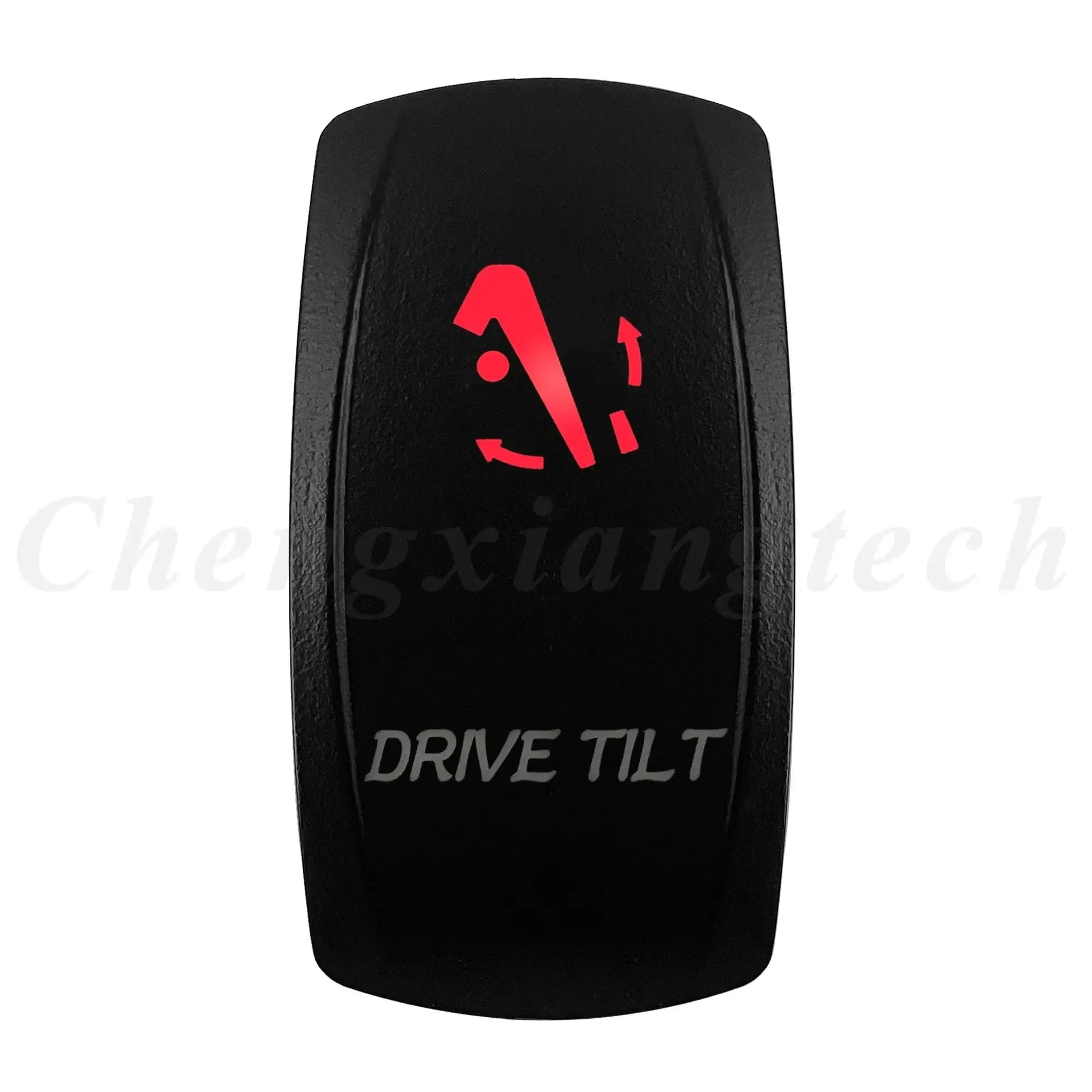 China China TILT-(ON) OFF (ON) Red Led Light Bar Car Boat Rocker Switch 12V/24V Marine Grade Toggle Switch SPST/DPDT for Polaris Jeep Autosteer Auto Machinery