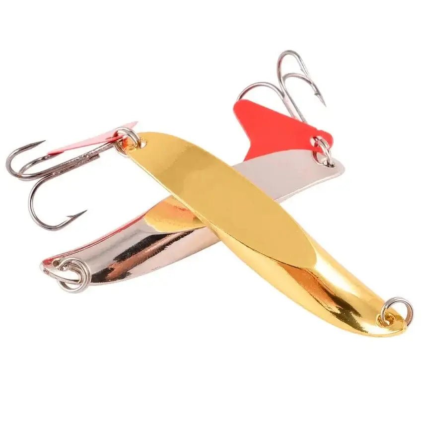 China China Trout Spoon Fishing Lures spinner bait Wobblers Jig Lures pesca isca artificial VIB Sequins Hard Baits for Carp Fishing Tackle